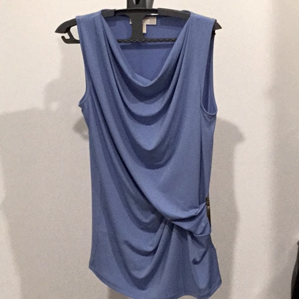 Michael Kors Blue Sleeveless Top size S